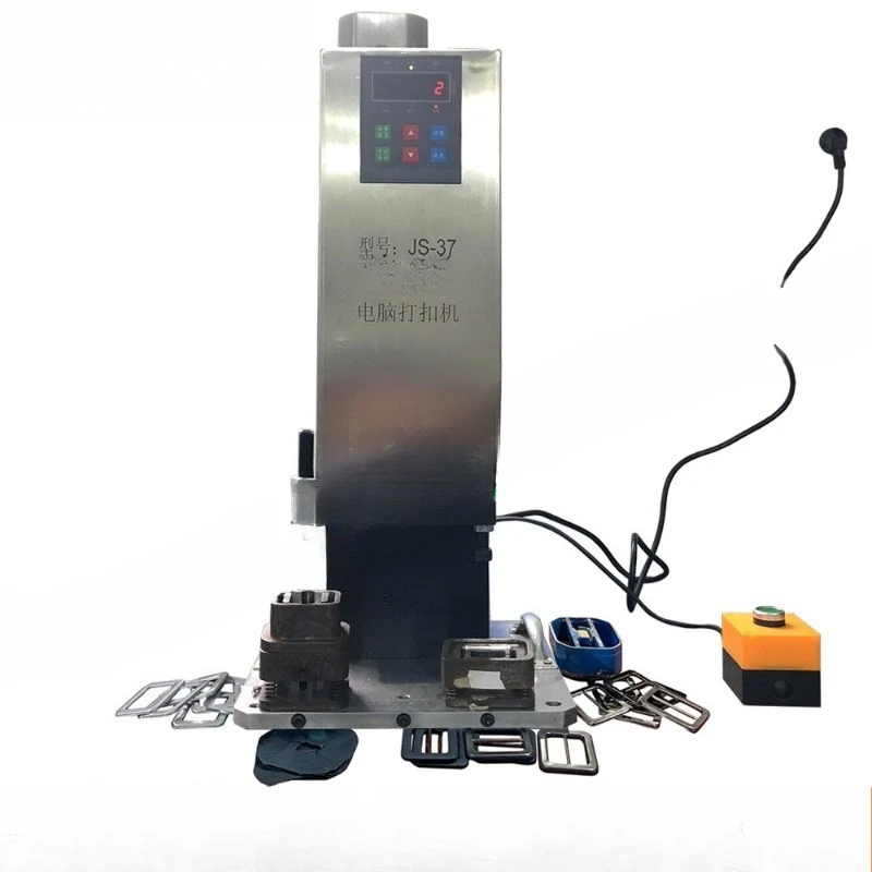 Directly from the manufacturer, cloth buckle machine, semi-automatic cloth bag belt buckle processing machine, automatic buckle
Directly from the manufacturer, cloth buckle machine, semi-automatic cloth bag belt buckle processing machine, automatic buckle
