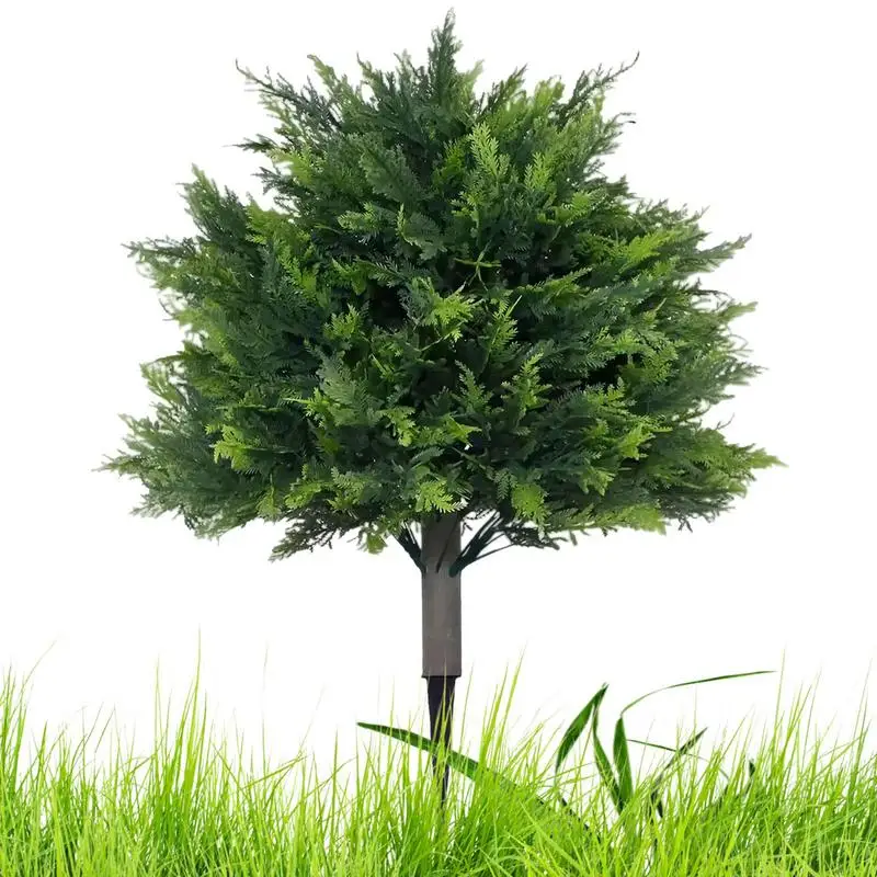 Faux Cedar Tree Faux Cypress Flowerpot Decor Weatherproof Evergreen Tree 2 Ft With Ground Spike For Patio Garden Entryway
Faux Cedar Tree Faux Cypress Flowerpot Decor Weatherproof Evergreen Tree 2 Ft With Ground Spike For Patio Garden Entryway
