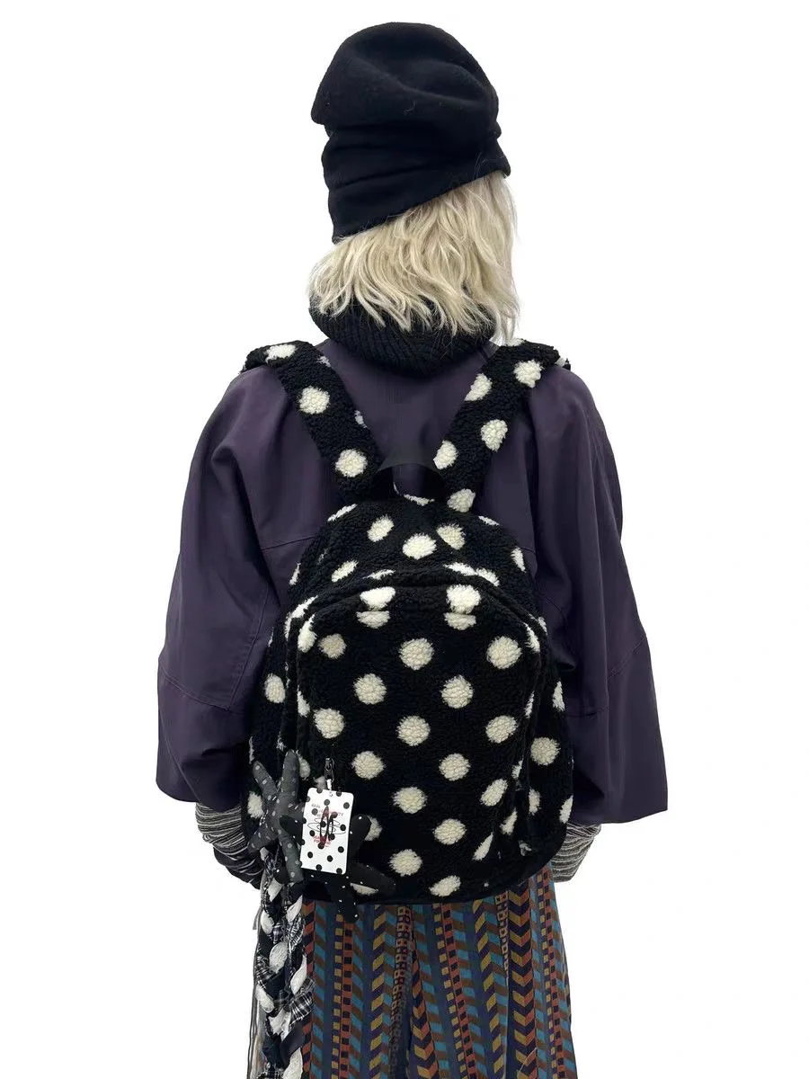 Cute Star Polka Dot Plu Thiened Large Capaci Bapa Commuter Lightweight Double oulder Bag for Daily Use ex
Cute Star Polka Dot Plu Thiened Large Capaci Bapa Commuter Lightweight Double oulder Bag for Daily Use ex