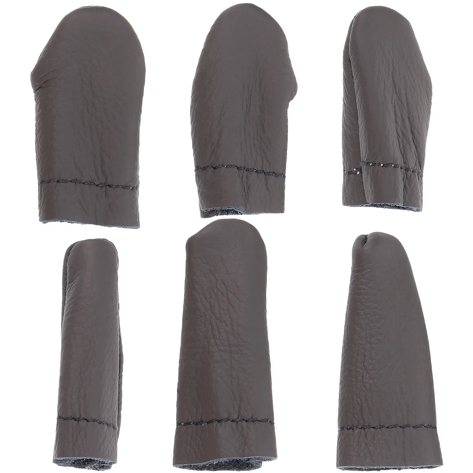 6Pcs Thick Cowhide Finger Protector for Sewing Crafting Needlework Index Thumb Cover Thimble Tool Soft Flexible Fit
6Pcs Thick Cowhide Finger Protector for Sewing Crafting Needlework Index Thumb Cover Thimble Tool Soft Flexible Fit