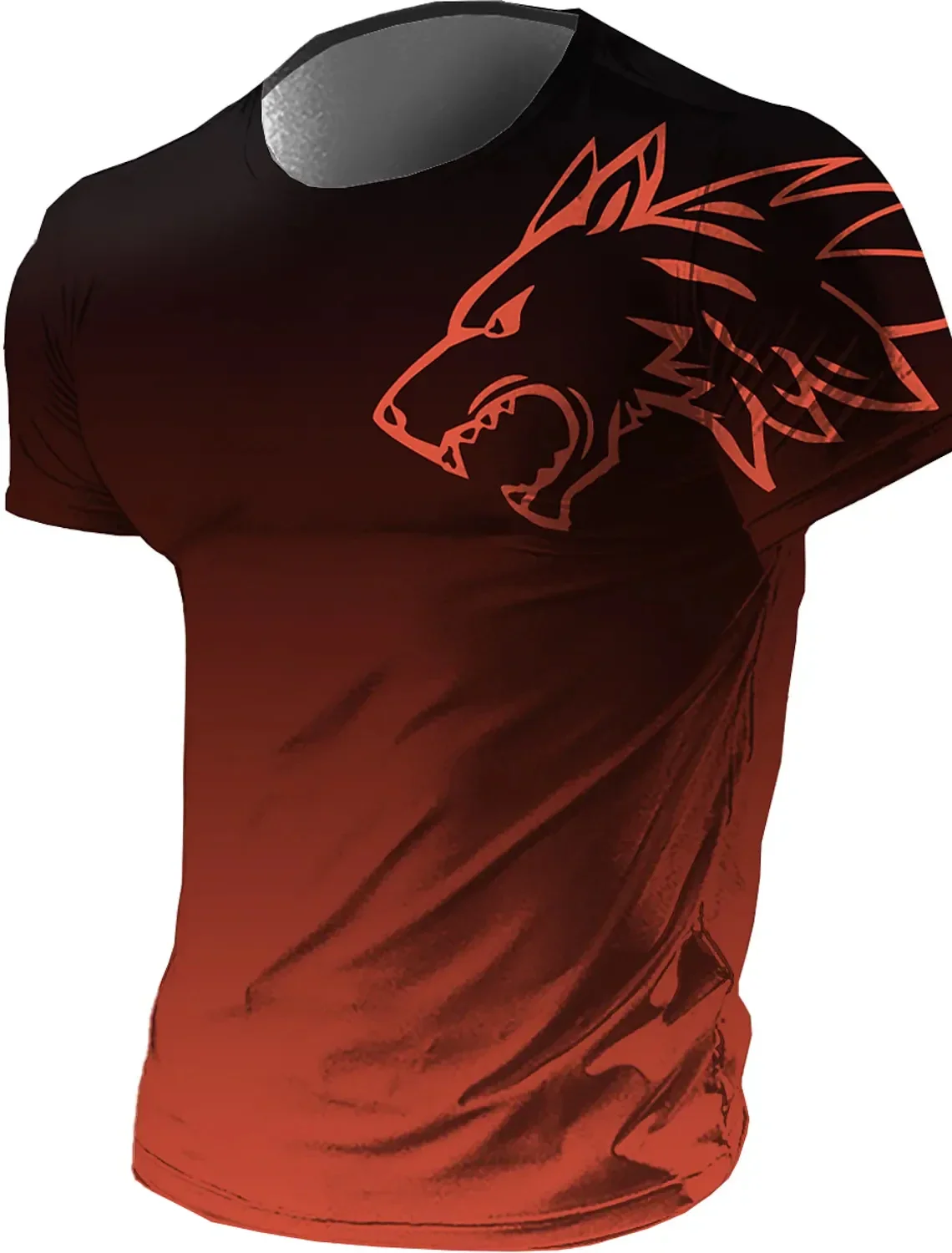 Men t-shirt Graphic Animal Wolf Gradient Crew Neck Clothing Printed 3D Short sleeve tee Outdoor Daily Street Oversized t-shirt
Men t-shirt Graphic Animal Wolf Gradient Crew Neck Clothing Printed 3D Short sleeve tee Outdoor Daily Street Oversized t-shirt