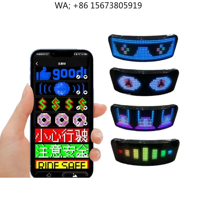 Top Seller Bike Helmet with BT and Turn signal Smart Led Light for Helmets Motorcycle Led Display Screen
Top Seller Bike Helmet with BT and Turn signal Smart Led Light for Helmets Motorcycle Led Display Screen