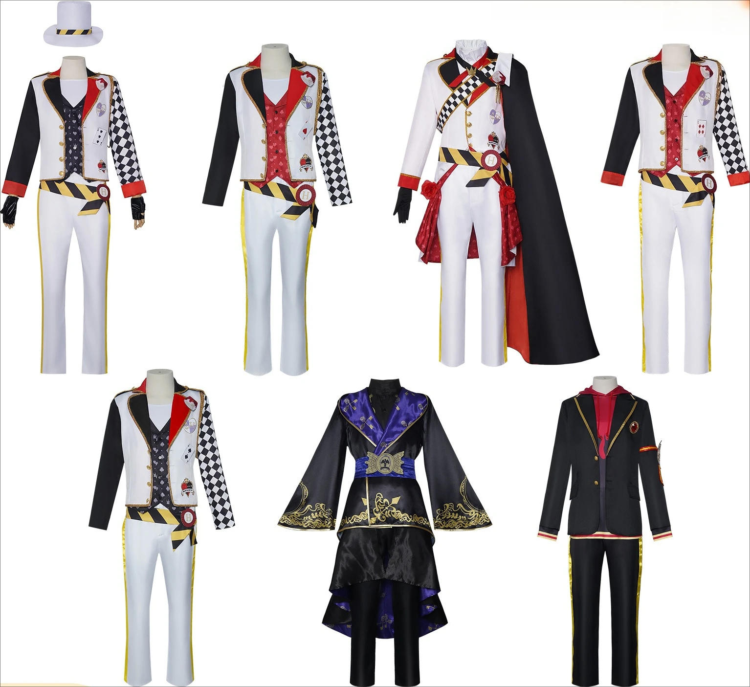Twisted Wonderland Cosplay Riddle Rosehearts Ace Deuce Costume Halloween Carnival Costumes Outfits Uniform Suits for Adult
Twisted Wonderland Cosplay Riddle Rosehearts Ace Deuce Costume Halloween Carnival Costumes Outfits Uniform Suits for Adult