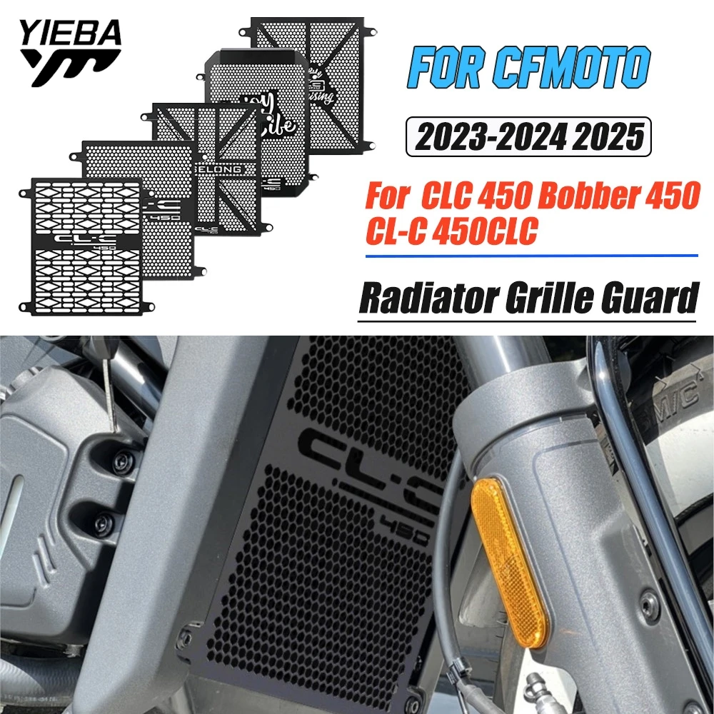 Motocycle Radiator Grille Cover Water Tank Guard Protection FOR CFMOTO CF MOTO CLC 450 Bobber 450 CL-C 450CLC 2023 2024 2025
Motocycle Radiator Grille Cover Water Tank Guard Protection FOR CFMOTO CF MOTO CLC 450 Bobber 450 CL-C 450CLC 2023 2024 2025
