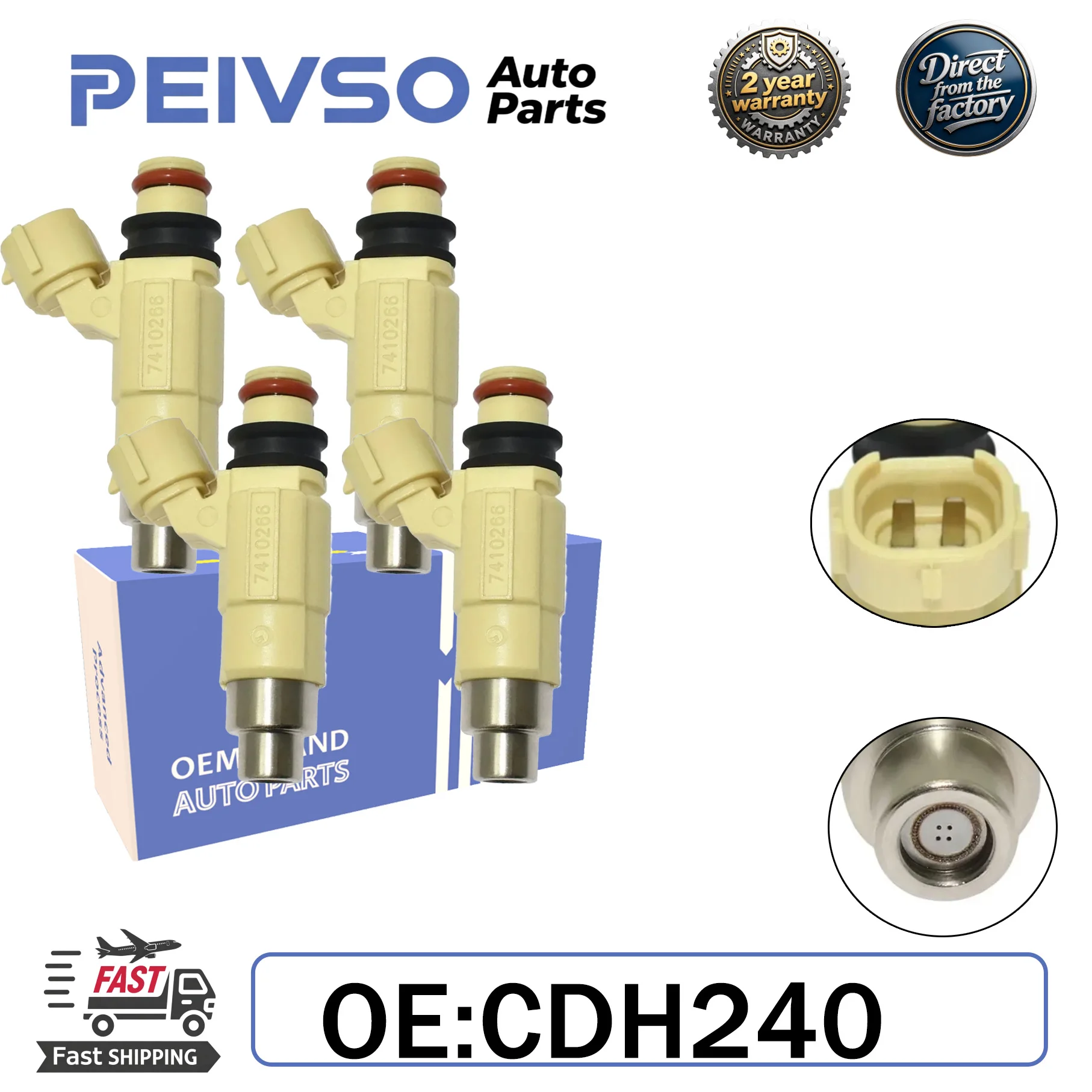 4PCS High Quality Fuel Injectors MR507252 CDH240 For Chrysler for Dodge for Mitsubishi Eclipse 2.0L 2.4L
4PCS High Quality Fuel Injectors MR507252 CDH240 For Chrysler for Dodge for Mitsubishi Eclipse 2.0L 2.4L