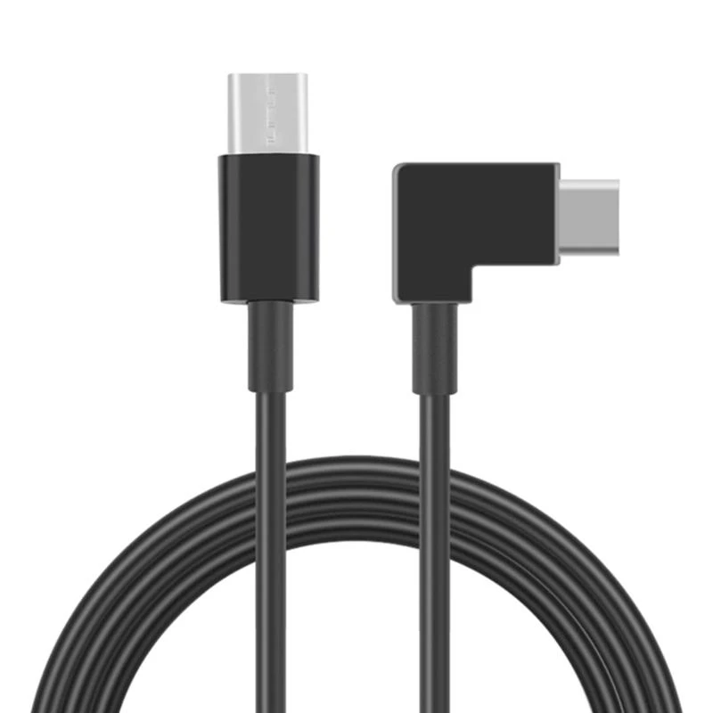 652F USB C Data Transfer Cable, 100cm Angled Connectors Cord Wire for Avata 2 UAV Flight Glasses and Mobile Devices
652F USB C Data Transfer Cable, 100cm Angled Connectors Cord Wire for Avata 2 UAV Flight Glasses and Mobile Devices