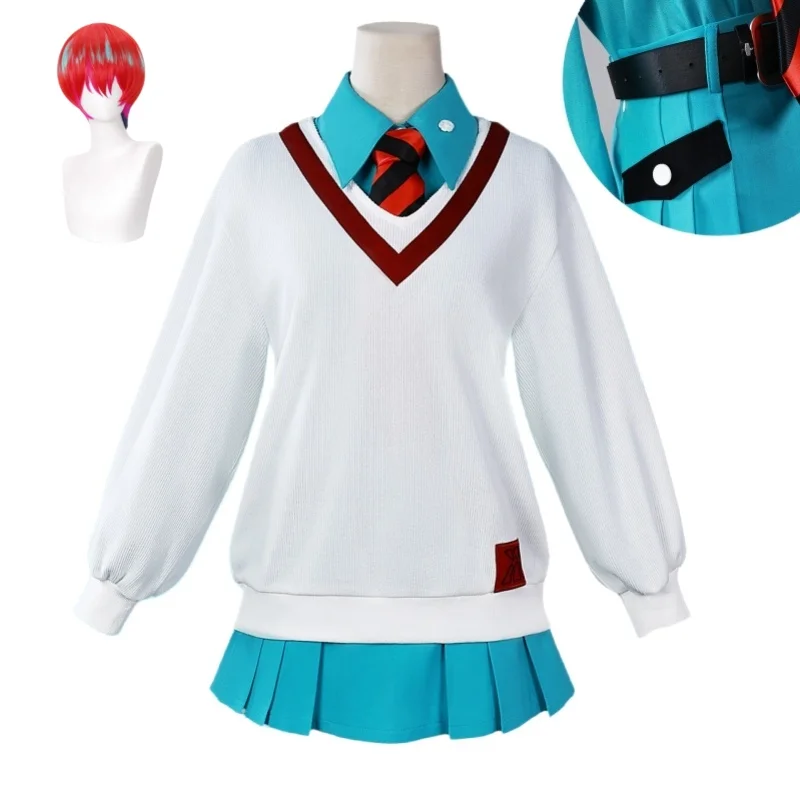 Amate Yuzuriha Cosplay Fantasia Anime Costume Women Girls School Uniform Skirt Sweatshirt Outfit Halloween Carnival Suit
Amate Yuzuriha Cosplay Fantasia Anime Costume Women Girls School Uniform Skirt Sweatshirt Outfit Halloween Carnival Suit