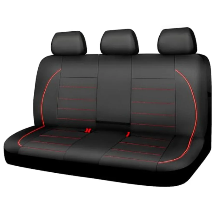 Leather Back Seat CoverPiping Waterproof Bench Seat Cover Rear Seat Cover Universal Fit for Cars Sedans SUVs Truck 95% Automoti
Leather Back Seat CoverPiping Waterproof Bench Seat Cover Rear Seat Cover Universal Fit for Cars Sedans SUVs Truck 95% Automoti