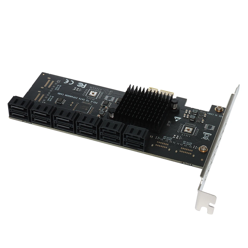 SA3112J PCIE Adapter 12 Port 6Gbps PCI-Express X1 to SATA 3.0 Controller Cards
SA3112J PCIE Adapter 12 Port 6Gbps PCI-Express X1 to SATA 3.0 Controller Cards
