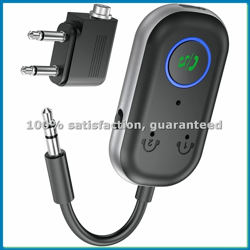 Bluetooth-передатчик-приемник, передатчик 3.5MM-5.3, адаптер 2-в-1 для самолета, для наушников, телевизора, колонок, автомобиля, дома - ABFB
Bluetooth-передатчик-приемник, передатчик 3.5MM-5.3, адаптер 2-в-1 для самолета, для наушников, телевизора, колонок, автомобиля, дома - ABFB