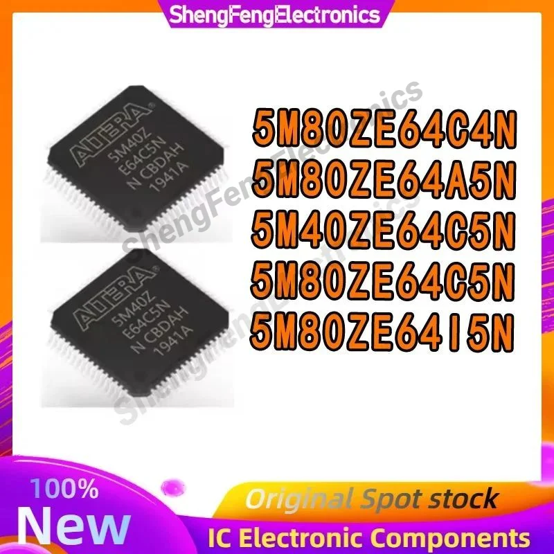 New Original 5M40ZE64C5N 5M80ZE64C5N 5M80ZE64I5N 5M80ZE64A5N 5M80ZE64C4N QFP64 IC Chip 100% New Original in stock
New Original 5M40ZE64C5N 5M80ZE64C5N 5M80ZE64I5N 5M80ZE64A5N 5M80ZE64C4N QFP64 IC Chip 100% New Original in stock