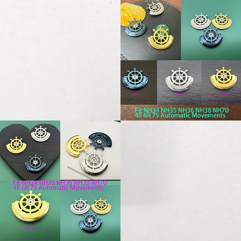 NH35 Watch Movements Customized Oscillating Weight Rotors Fits NH34 NH35 NH38 4R 6R 7S Movements Watch Replace Compatible Parts
NH35 Watch Movements Customized Oscillating Weight Rotors Fits NH34 NH35 NH38 4R 6R 7S Movements Watch Replace Compatible Parts