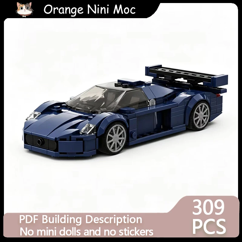 City Car Speed Racing Model MOC Building Bricks MC12 Sportscar Modular Technology Gifts Holiday Assemble Children Toys Suit
City Car Speed Racing Model MOC Building Bricks MC12 Sportscar Modular Technology Gifts Holiday Assemble Children Toys Suit