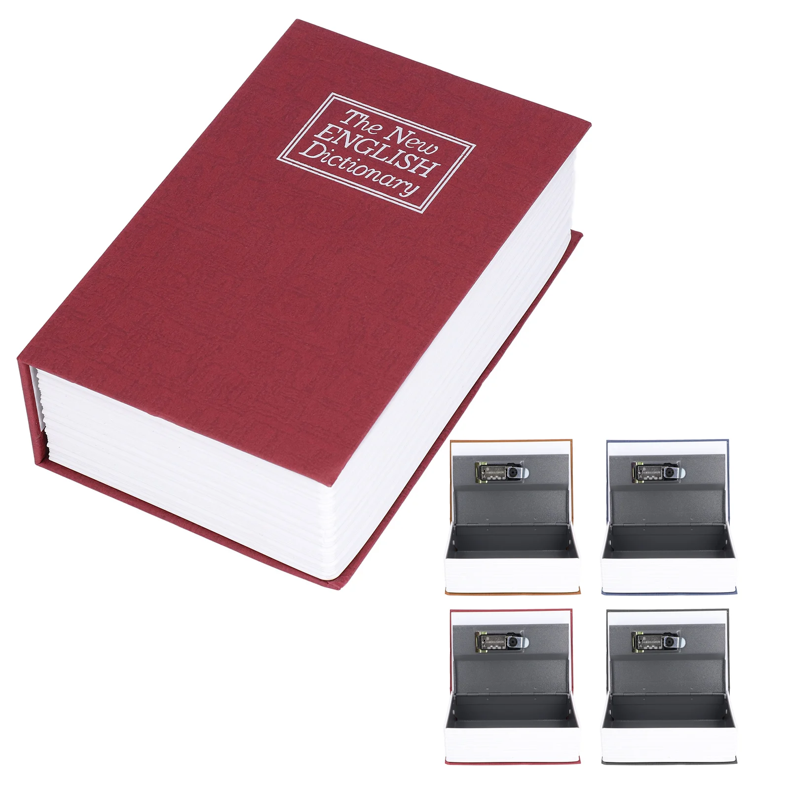 Book Safe Box Book Shaped Steel Safe Secret Book Safe Lock Password Type Household Storage Box Decorative Storage Boxes
Book Safe Box Book Shaped Steel Safe Secret Book Safe Lock Password Type Household Storage Box Decorative Storage Boxes
