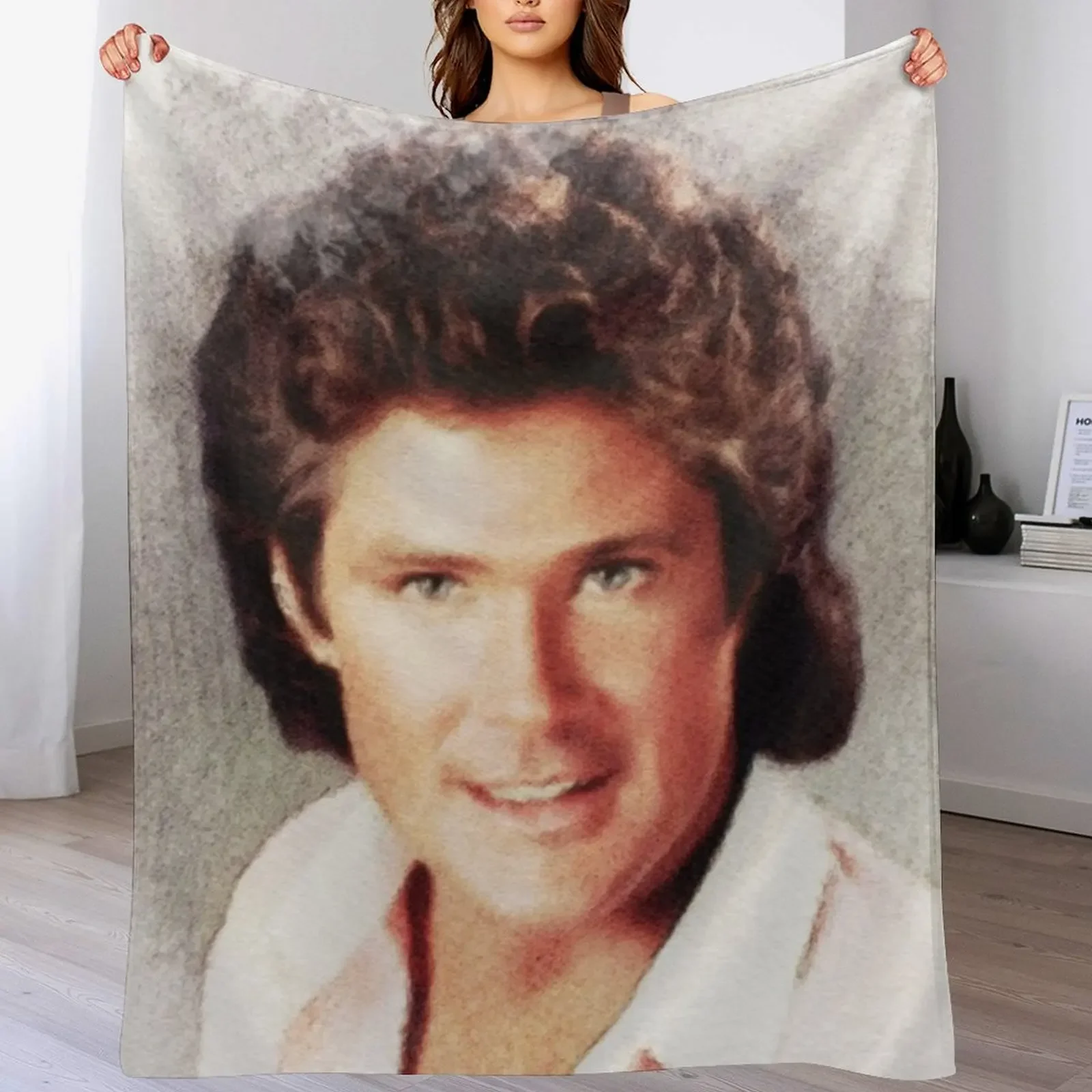 David Hasselhoff, Actor Throw Blanket Decorative Throw Bed Plaid on the sofa Blankets 
David Hasselhoff, Actor Throw Blanket Decorative Throw Bed Plaid on the sofa Blankets
