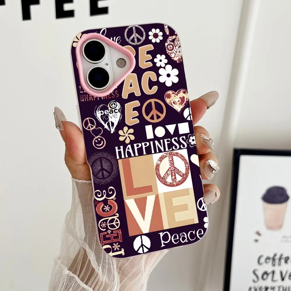 Luxury Love Peace Phone Case for iPhone 17 16 15 14 13 12 11 Air Pro Max Plus Jelly Dual Layer Pink Cover
Luxury Love Peace Phone Case for iPhone 17 16 15 14 13 12 11 Air Pro Max Plus Jelly Dual Layer Pink Cover
