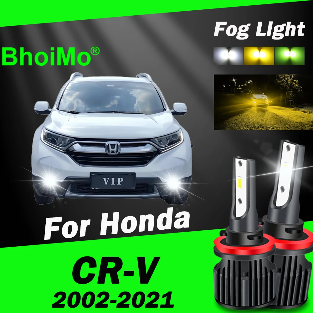 BhoiMo 2002 - 2021 For Honda CRV CR-V Led Bulb Front Fog Light Lamp 2003 2004 2005 2006 2007 2008 2009 2010 2011 2012 2013 2014
BhoiMo 2002 - 2021 For Honda CRV CR-V Led Bulb Front Fog Light Lamp 2003 2004 2005 2006 2007 2008 2009 2010 2011 2012 2013 2014