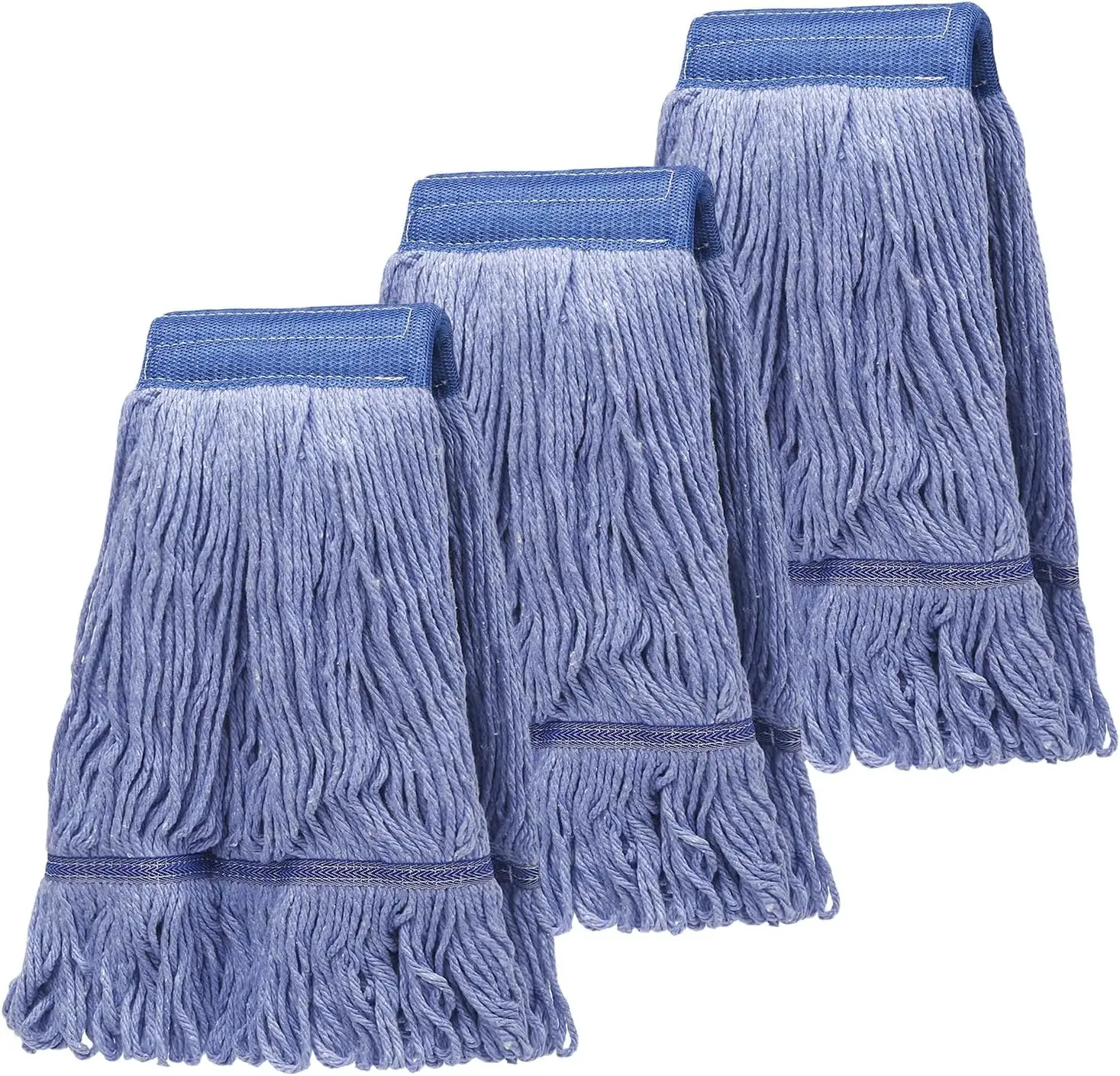 3 Pack Commercial Replace Mop Head, Reusable Mop Head Refills-Replacement Mop Heads Suitable for Heavy Commercial Industrial Residential Areas,Wet Industrial Cotton Looped End String Mop Head (Blue)
3 Pack Commercial Replace Mop Head, Reusable Mop Head Refills-Replacement Mop Heads Suitable for Heavy Commercial Industrial Residential Areas,Wet Industrial Cotton Looped End String Mop Head (Blue)