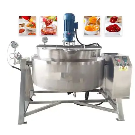 50L 100 liter jam electric stirring cooking pot steam jacketed kettle with automatic stirrer
50L 100 liter jam electric stirring cooking pot steam jacketed kettle with automatic stirrer