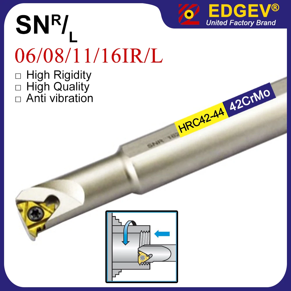 SNR SNL 0712M6 0816M08 1016M11 1320M16 internal thread turning tool metal lathe thread cutter bar for 06IR 08IR 11IR 16IR holder
SNR SNL 0712M6 0816M08 1016M11 1320M16 internal thread turning tool metal lathe thread cutter bar for 06IR 08IR 11IR 16IR holder