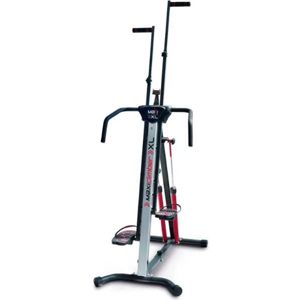 MaxiClimber XL-2000 Hydraulic Resistance Vertical Climber. Combines Muscle Toning + Aerobic Exercise for Maximum Calorie Burn
MaxiClimber XL-2000 Hydraulic Resistance Vertical Climber. Combines Muscle Toning + Aerobic Exercise for Maximum Calorie Burn