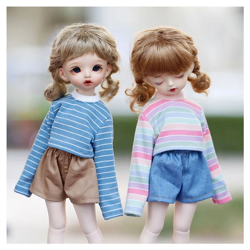 1/6 BJD clothes kawaii 1/6 doll suits long shirt + shorts doll accessories long shirt + dress doll clothes suits
1/6 BJD clothes kawaii 1/6 doll suits long shirt + shorts doll accessories long shirt + dress doll clothes suits
