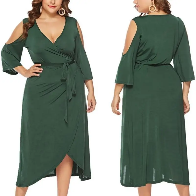 L38E Simple Women Maxi Dress Holiday Dress Loose Dress Vacation Dress Stylish Split Dress Cold Shoulder Dress
L38E Simple Women Maxi Dress Holiday Dress Loose Dress Vacation Dress Stylish Split Dress Cold Shoulder Dress