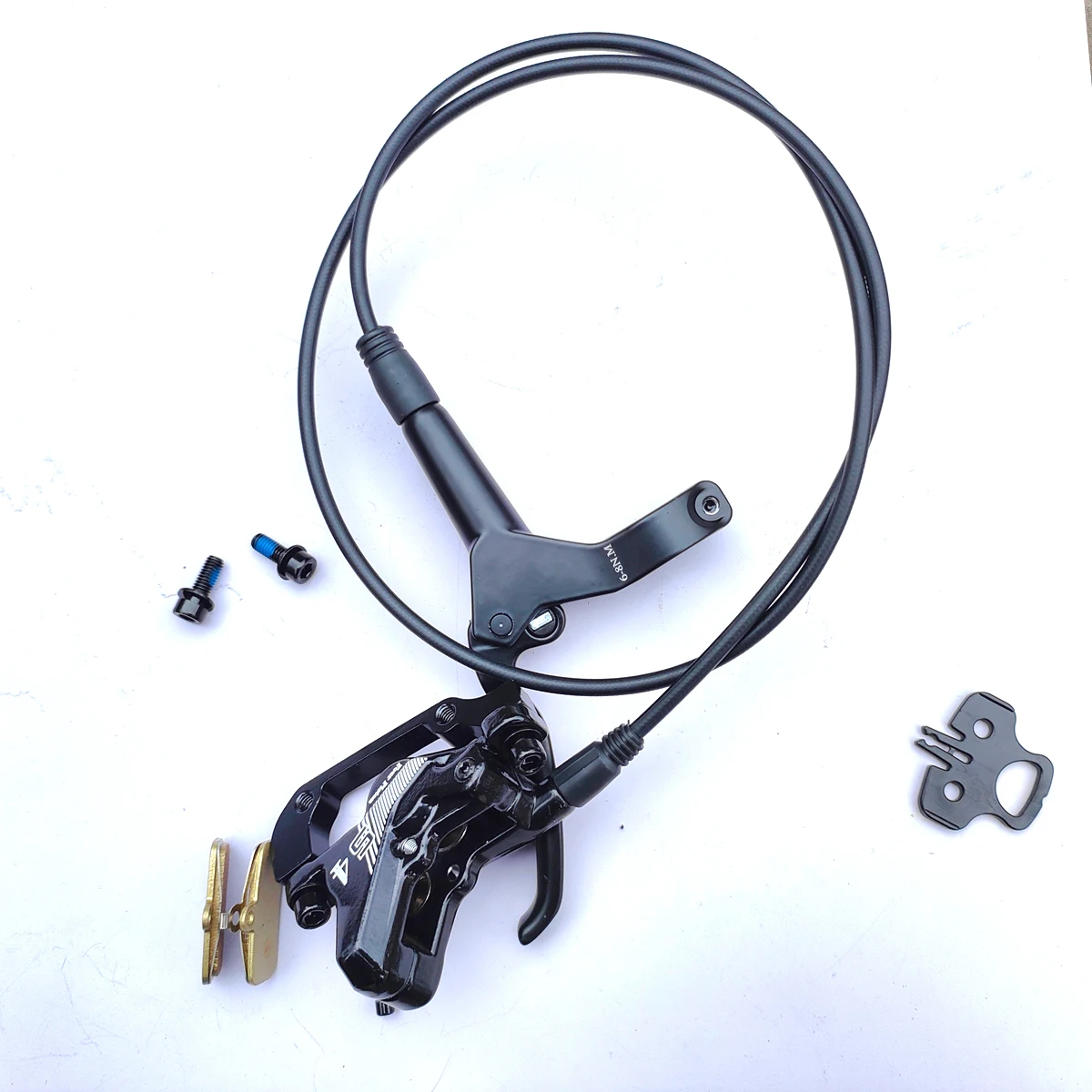 95/185cm Cables 4 Pistons Mountain Bike Hydraulic Brake Split Type Bicycle Brakes Alloy Bike Brake
95/185cm Cables 4 Pistons Mountain Bike Hydraulic Brake Split Type Bicycle Brakes Alloy Bike Brake