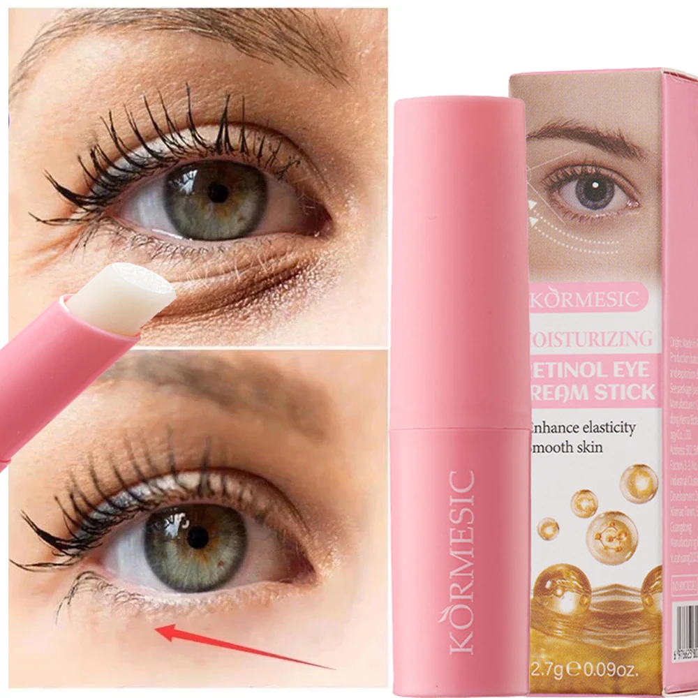 Retinol Eye Cream Stick Eye Bags Removal Anti Puffiness Aging Dark Circles Fade Fine Line Moisturizing Brighten Korean Skin Care
Retinol Eye Cream Stick Eye Bags Removal Anti Puffiness Aging Dark Circles Fade Fine Line Moisturizing Brighten Korean Skin Care