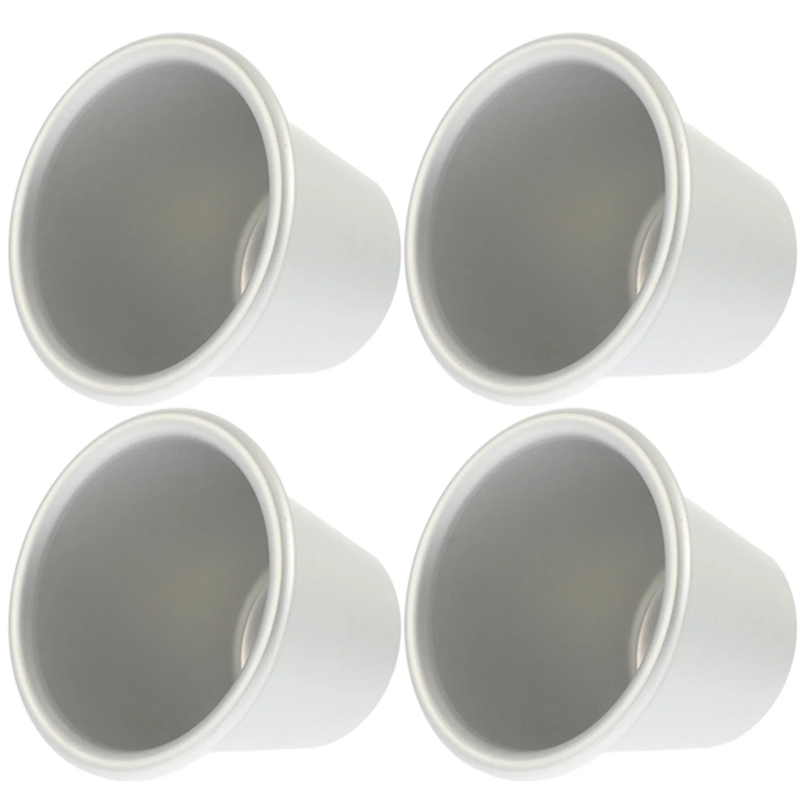 4Pcs Round Cake Mould Set Nonstick Aluminum Baking Pans for Pudding Tart Cookie Cupcake Home and Professional Kitchen 
4Pcs Round Cake Mould Set Nonstick Aluminum Baking Pans for Pudding Tart Cookie Cupcake Home and Professional Kitchen