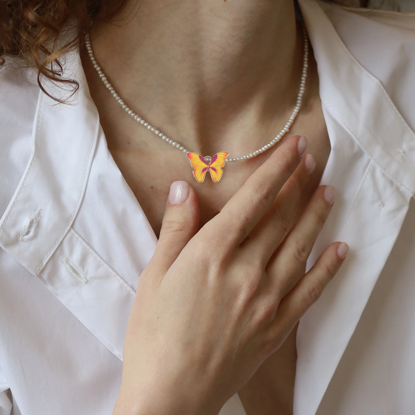 20 Pcs Butterfly Necklace Charms Colorful Lightweight DIY Craft Alloy Jewelry Making Accessories Pendant Decorations
20 Pcs Butterfly Necklace Charms Colorful Lightweight DIY Craft Alloy Jewelry Making Accessories Pendant Decorations