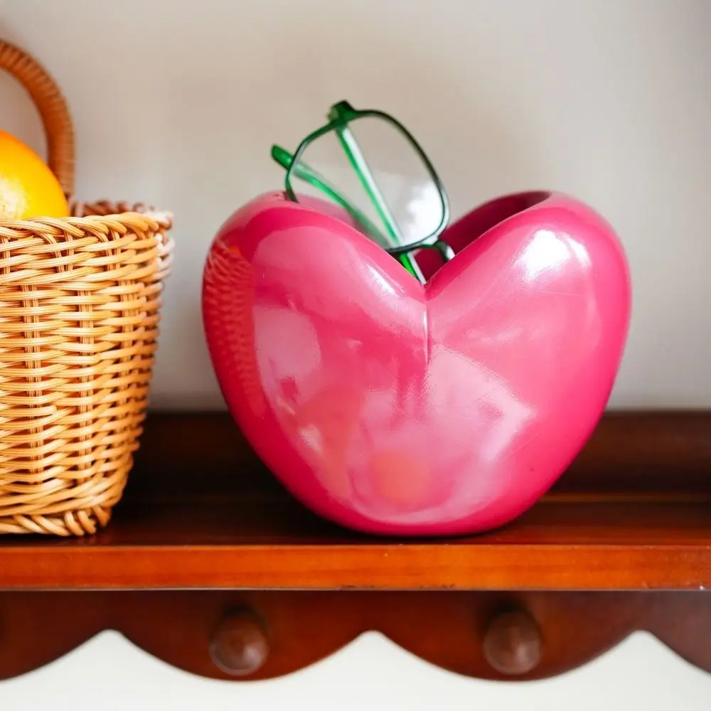 Kawaii Creative Heart Shaped Pen Holder 3D Rose Red Heart Pencil Organizer Large Capacity Lovely Desktop Storage Box Countertop
Kawaii Creative Heart Shaped Pen Holder 3D Rose Red Heart Pencil Organizer Large Capacity Lovely Desktop Storage Box Countertop