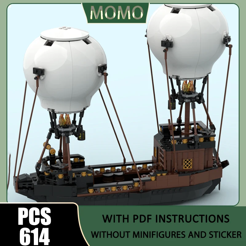 Medieval Model Moc Building Blocks A Flying Ship Model Technology Brick Boat Model DIY Assembly Construction Holiday Toy
Medieval Model Moc Building Blocks A Flying Ship Model Technology Brick Boat Model DIY Assembly Construction Holiday Toy
