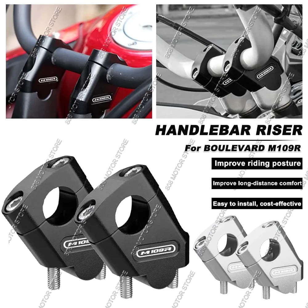 For Boulevard M109R Motorcycle Handlebar Riser Bar Mount Handle Clamp Better Upright Position
For Boulevard M109R Motorcycle Handlebar Riser Bar Mount Handle Clamp Better Upright Position