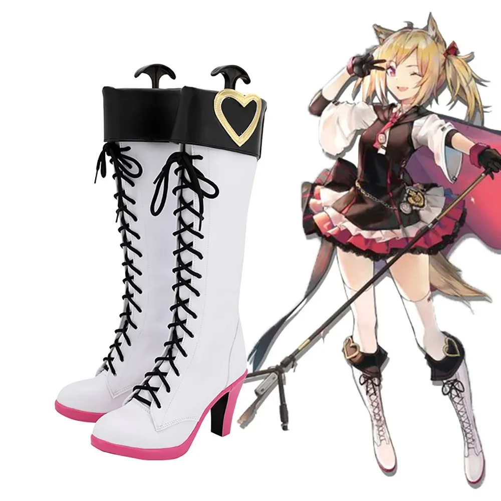 Game Arknights Sora Cosplay Boots White Shoes Sora High Heel Boots Custom Made
Game Arknights Sora Cosplay Boots White Shoes Sora High Heel Boots Custom Made