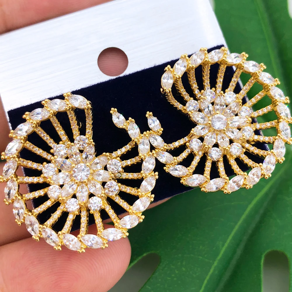 Missvikki Shiny Fashion Lady Girl Gift Luxury Skeleton Stud Earrings Parure Bijoux Femme Earrings For Women Daily Party Show 
Missvikki Shiny Fashion Lady Girl Gift Luxury Skeleton Stud Earrings Parure Bijoux Femme Earrings For Women Daily Party Show