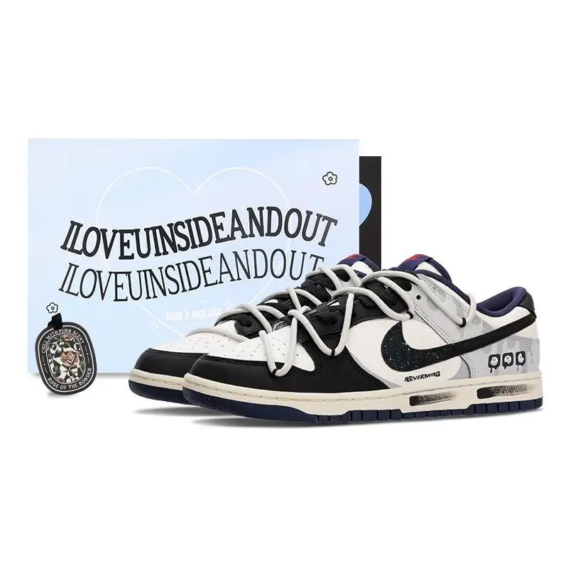 【Настроить】Nike Dunk Обувь для скейтбординга Мужские низкие черные/белые/серые кроссовки FV8106-181
【Настроить】Nike Dunk Обувь для скейтбординга Мужские низкие черные/белые/серые кроссовки FV8106-181