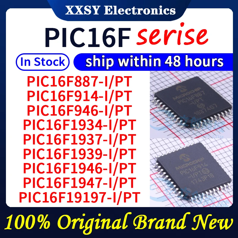 PIC16F887-I/PT PIC16F914-I/PT PIC16F946-I/PT PIC16F1934-I/PT PIC16F1937-I/PT PIC16F1939-I/PT PIC16F1946-I/PT PIC16F19197-I/PT
PIC16F887-I/PT PIC16F914-I/PT PIC16F946-I/PT PIC16F1934-I/PT PIC16F1937-I/PT PIC16F1939-I/PT PIC16F1946-I/PT PIC16F19197-I/PT