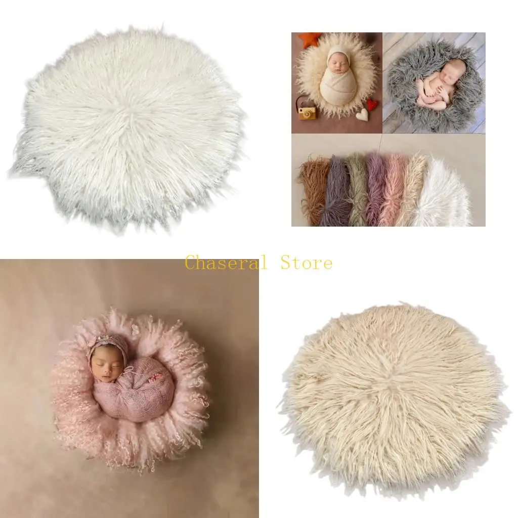 E7CE High Quality Newborn Photo Mat 63cm Round Soft Polyester Photography Blanket For Baby Pictures And Keepsakes
E7CE High Quality Newborn Photo Mat 63cm Round Soft Polyester Photography Blanket For Baby Pictures And Keepsakes