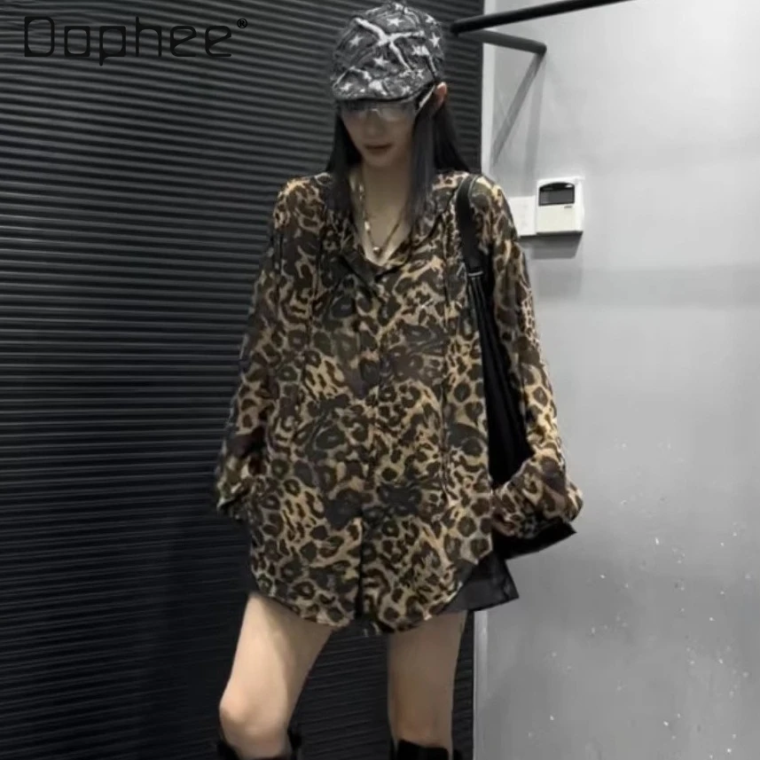 European Shirt Women's 2026 Spring New Leopard Print Cotton Letter Hot Diamond Loose Irregular Medium and Long Top
European Shirt Women's 2026 Spring New Leopard Print Cotton Letter Hot Diamond Loose Irregular Medium and Long Top