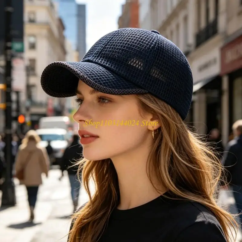 N5KE Unisex Hat with Hole Mesh Design Quick Dry Fabric Adjustable Summer Hat
N5KE Unisex Hat with Hole Mesh Design Quick Dry Fabric Adjustable Summer Hat