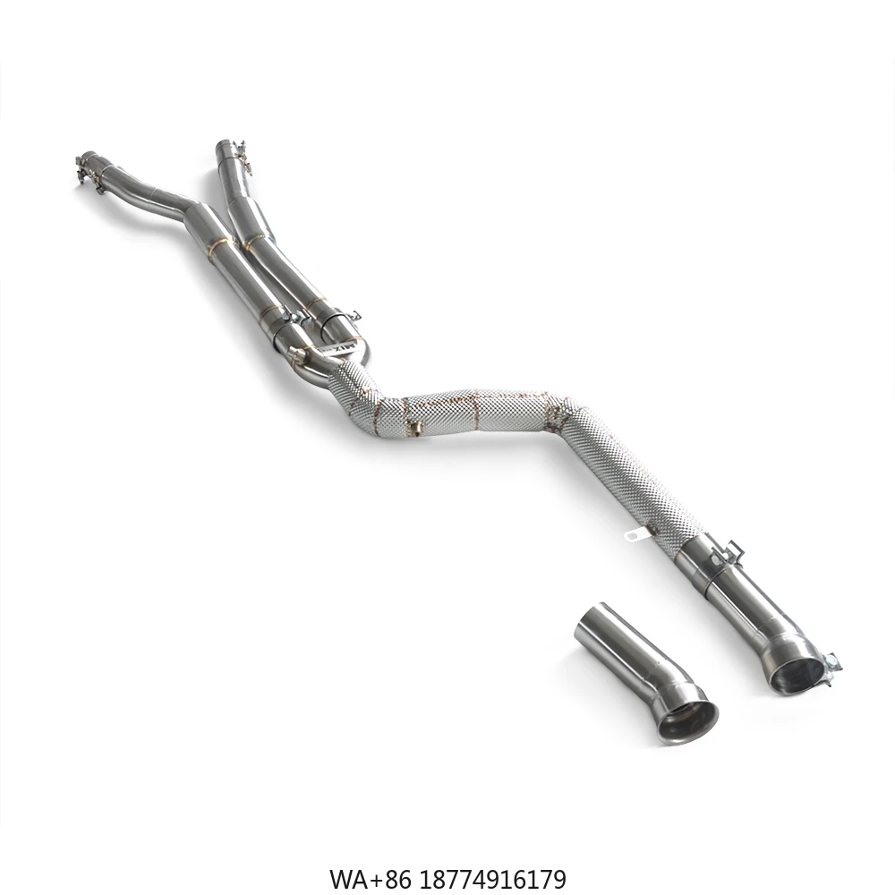 Stainless Steel Middle Pipe with Resonator, Suitable for M240 G42 3.0T 2019-2023 Exhaust Pipe Factory Direct Wholesale
Stainless Steel Middle Pipe with Resonator, Suitable for M240 G42 3.0T 2019-2023 Exhaust Pipe Factory Direct Wholesale