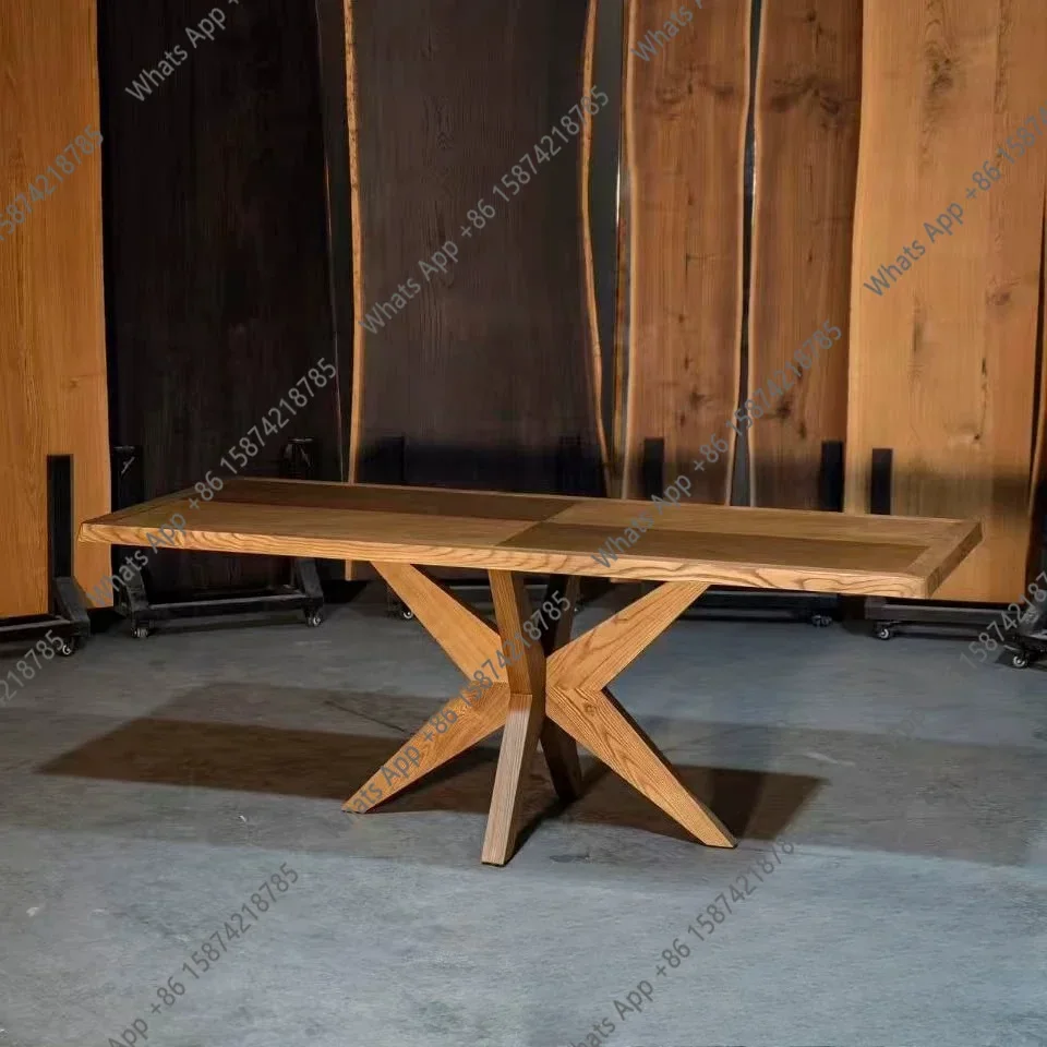 Ds Medieval Style Designer Household Square Solid Wood Dining Table Wabi Style Retro Art Color Matching Wood Grain Desk
Ds Medieval Style Designer Household Square Solid Wood Dining Table Wabi Style Retro Art Color Matching Wood Grain Desk