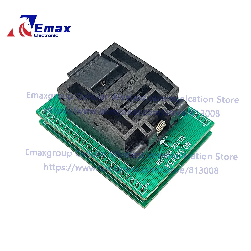 SA245A SXA-QFP44/DIP44 Ширина корпуса 10 мм, ножка 12 мм * 12 мм IC 234-1004-045P-2 Испытательное сиденье Испытательный стенд Испытательная розетка Сиденье для программирования
SA245A SXA-QFP44/DIP44 Ширина корпуса 10 мм, ножка 12 мм * 12 мм IC 234-1004-045P-2 Испытательное сиденье Испытательный стенд Испытательная розетка Сиденье для программирования