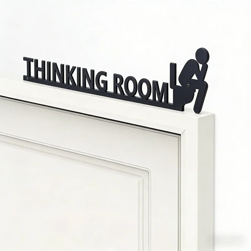 Family Bathroom Fun Sign Metal House Shape30cmx6.9cmToilet Door Sign Decorative Plate Creative Hanging Decoration
Family Bathroom Fun Sign Metal House Shape30cmx6.9cmToilet Door Sign Decorative Plate Creative Hanging Decoration