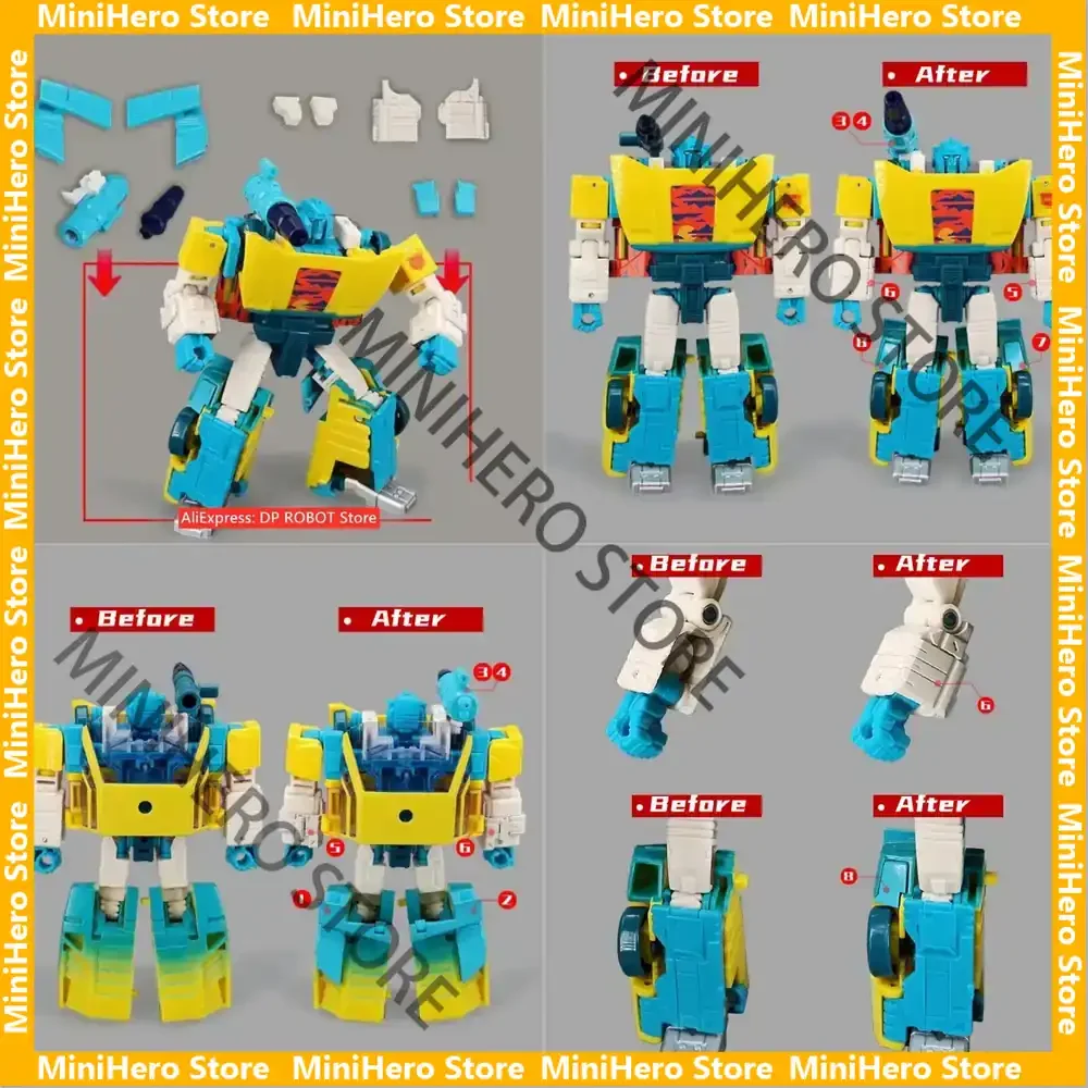 В наличии: Оригинальный комплект для обновления Legacy Evolution G2 SIDESWIPE, масштаб 1:1, из АБС-пластика, для демонстрации
В наличии: Оригинальный комплект для обновления Legacy Evolution G2 SIDESWIPE, масштаб 1:1, из АБС-пластика, для демонстрации