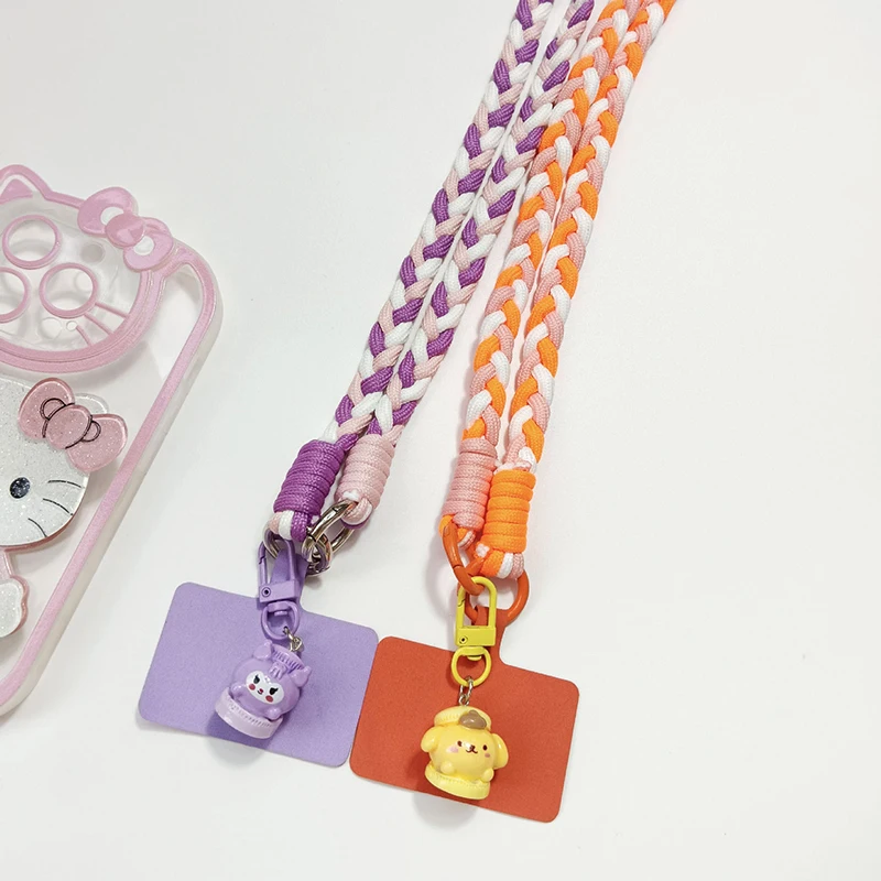 Sanrio Phone Universal Lanyard Crossbody Rope Long Phone Lanyard Shoulder Strap Cartoon Decorative Pendant Accessories
Sanrio Phone Universal Lanyard Crossbody Rope Long Phone Lanyard Shoulder Strap Cartoon Decorative Pendant Accessories