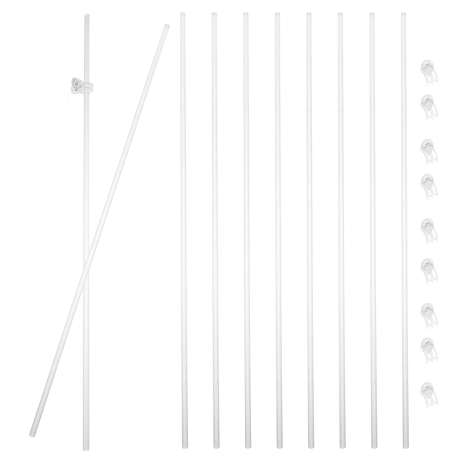 1 set Clear Acrylic Plant Support Sticks for Potted Orchids Transparent Garden Clips Frame Flower Stem Supports Stable Practical 
1 set Clear Acrylic Plant Support Sticks for Potted Orchids Transparent Garden Clips Frame Flower Stem Supports Stable Practical