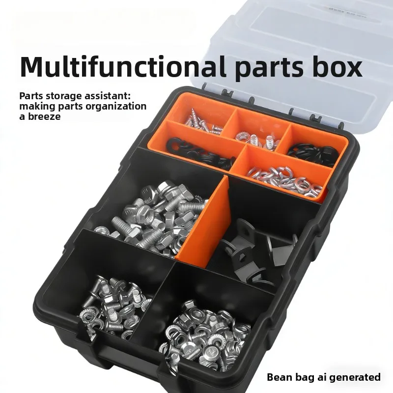 Professional Tool Organizer Box Large Capacity with Dividers for Hardware Storage Durable and Thickened Organizer Box Storage
Professional Tool Organizer Box Large Capacity with Dividers for Hardware Storage Durable and Thickened Organizer Box Storage