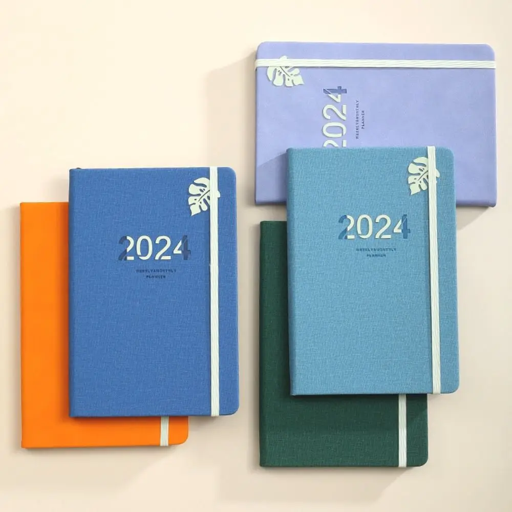 Elastic Strap 2024 Agenda Book High Quality with Calendar A5 Diary Weekly Planner Notebooks Students
Elastic Strap 2024 Agenda Book High Quality with Calendar A5 Diary Weekly Planner Notebooks Students